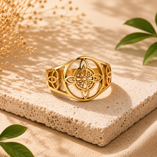 ANILLO DE NUDO DE BRUJA