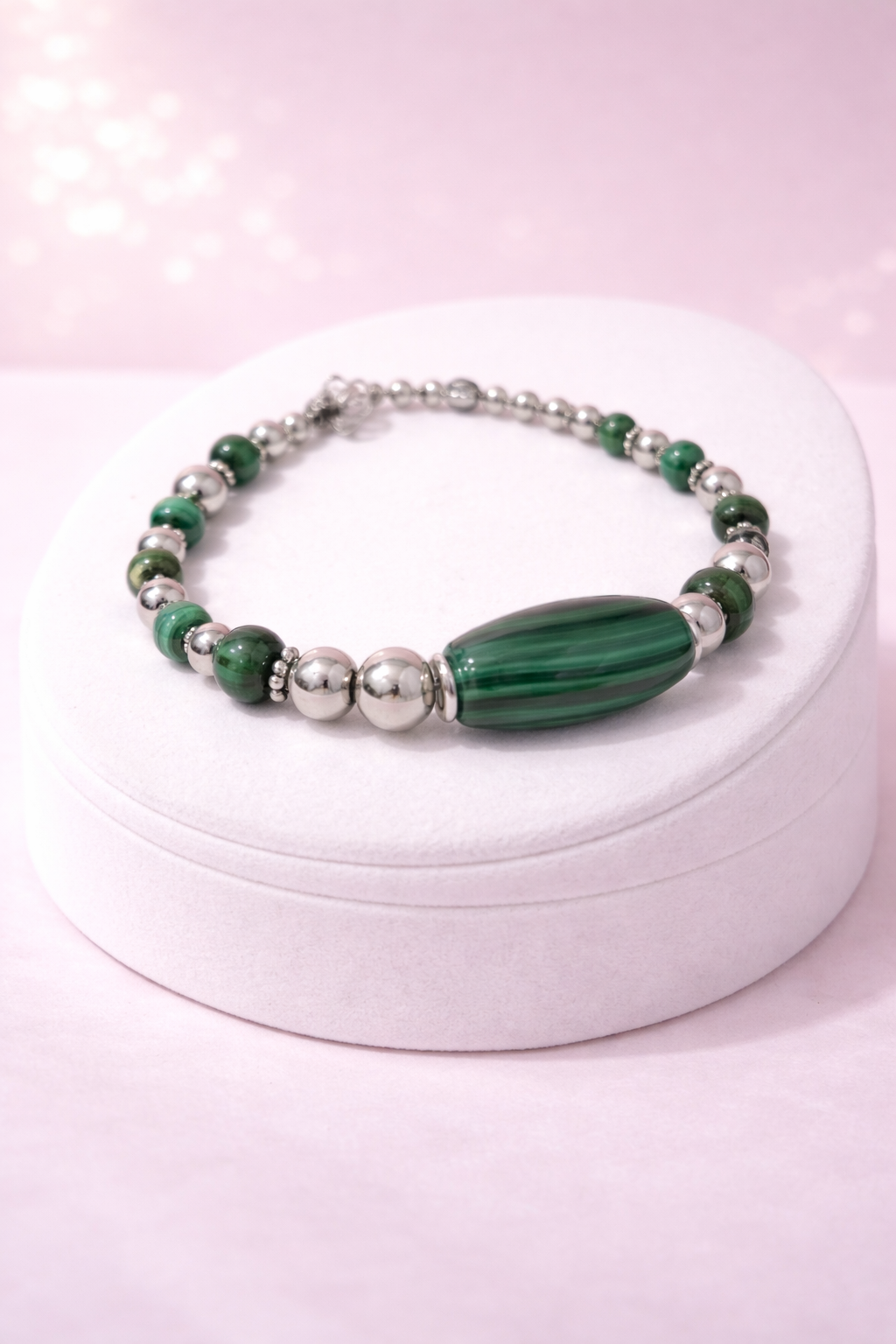 PULSERA DE MALAQUITA